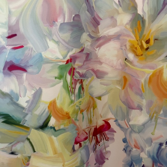 Ted Baker Floral Midi Dress Size 2 - Picture 2 of 6